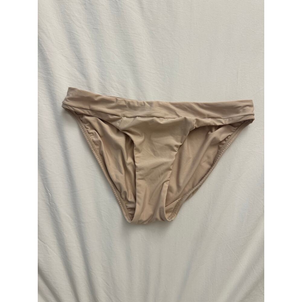 PILYQ Beige Bikini Bottoms Size Small - New without tags
